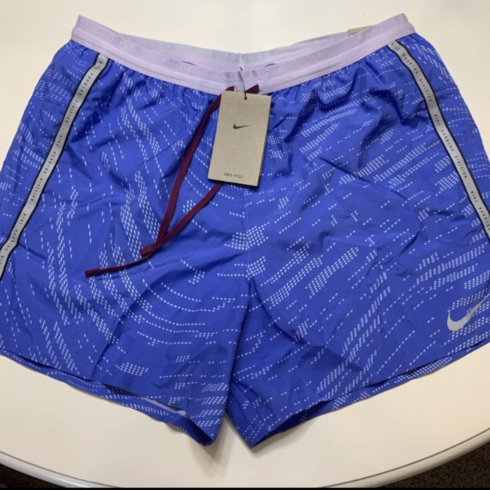 Nike Run Division Flex Stride 5” Running Shorts Blue Men’s Size Large